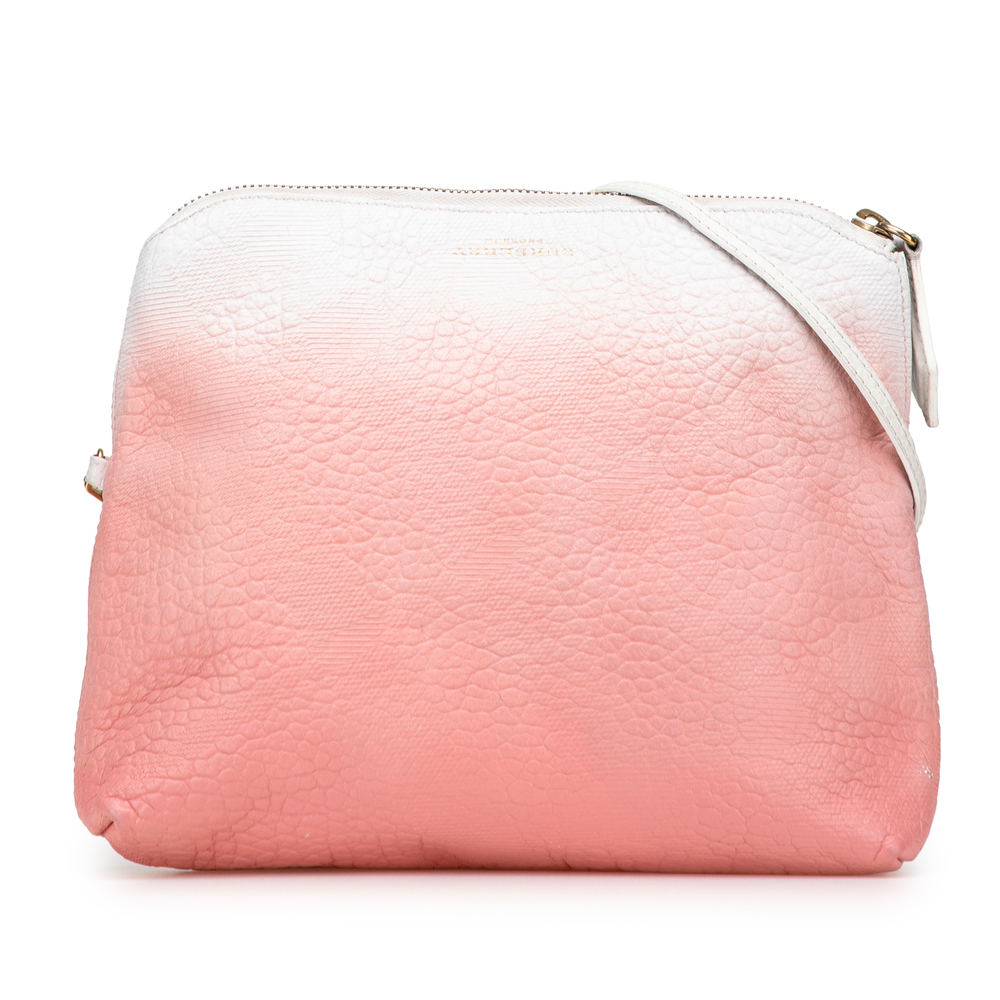 Pre-Loved Burberry Leather Crossbody